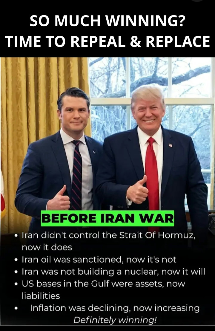 <a href="/ShaykhSulaiman/">Sulaiman Ahmed</a> Trump is trying to prove to us that we need regime change in the Oval Office. 😆