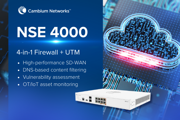 CambiumNetworks's tweet image. Security, routing, and WAN optimization should work together. The NSE 4000 integrates SD-WAN policies, unified threat management, and VPN connectivity for distributed enterprise networks:  cambiumnetworks.com/products/next-…

#NetworkSecurity #SDWAN #EnterpriseIT