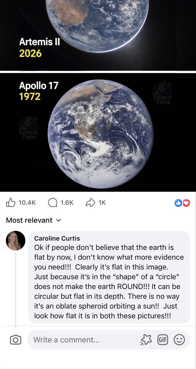 Just doing my part to enrage the boomers of Facebook with ridiculous commentary pretending to be a flat-earther.