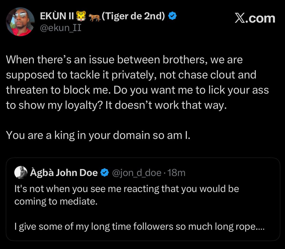 Prestigious tweet media