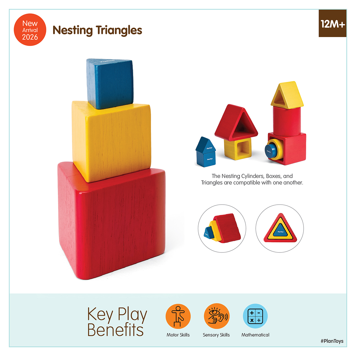 PlanToysUSA's tweet image. The 2026 Collection is here 🎉

Build, create, and learn with PlanToys’ newest play sets, where every block sparks big ideas.
🌳 Safe, sustainable, non-toxic
🏆 Award-winning quality

🛒 Shop now: plantoys.com/collections/ne…

#PlanToys #SustainablePlay #LearningThroughPlay