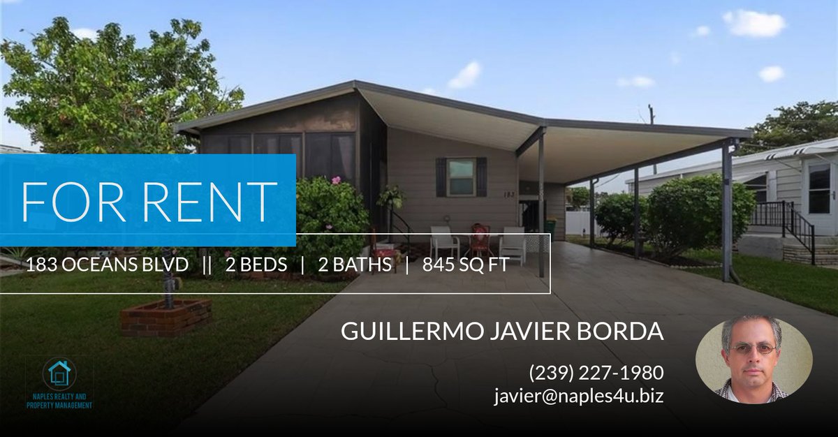 MgmtNaples's tweet photo. Ready to rent a new home? Let's set up a showing as soon as possible! See more details and pictures. 📸

Helping buyers, sellers Renters and investors make the right real estate decision!! https://t.co/3k4eS80PxQ https://t.co/Y8KDOUdhAk