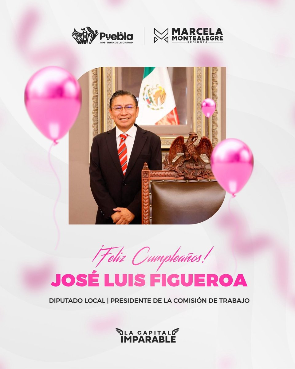 Es un gusto felicitar al Diputado <a href="/JLuis_Figueroa/">José Luis Figueroa</a> por motivo de su cumpleaños. 🎉 
Reconozco su compromiso y trabajo al frente de la Comisión de Trabajo.
Le deseo un año lleno de salud, éxito y nuevas metas cumplidas. ¡Muchas felicidades! 👏🏻