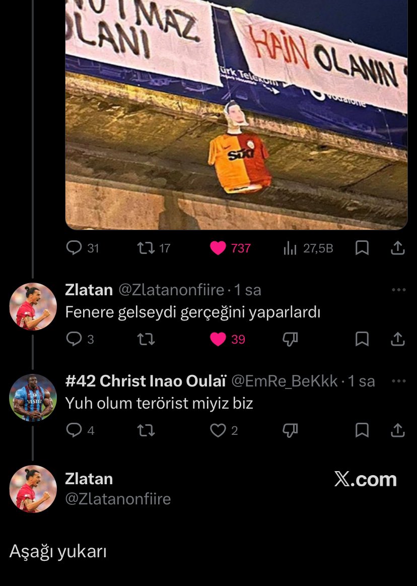 dusanfatik's tweet photo. kendini bilen teseli https://t.co/l96f85SlLo