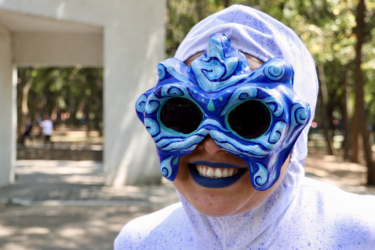 Fonambules's tweet photo. @ChapultepecCDMX 
Tlalocan en el Festival Aquifera en eñ Bosque de Chapultepec 
Nos vemos el domingo a las 11 hrs. En el Altar a la patria, en la última función. ENTRADA LIBRE https://t.co/TnyMretjqq