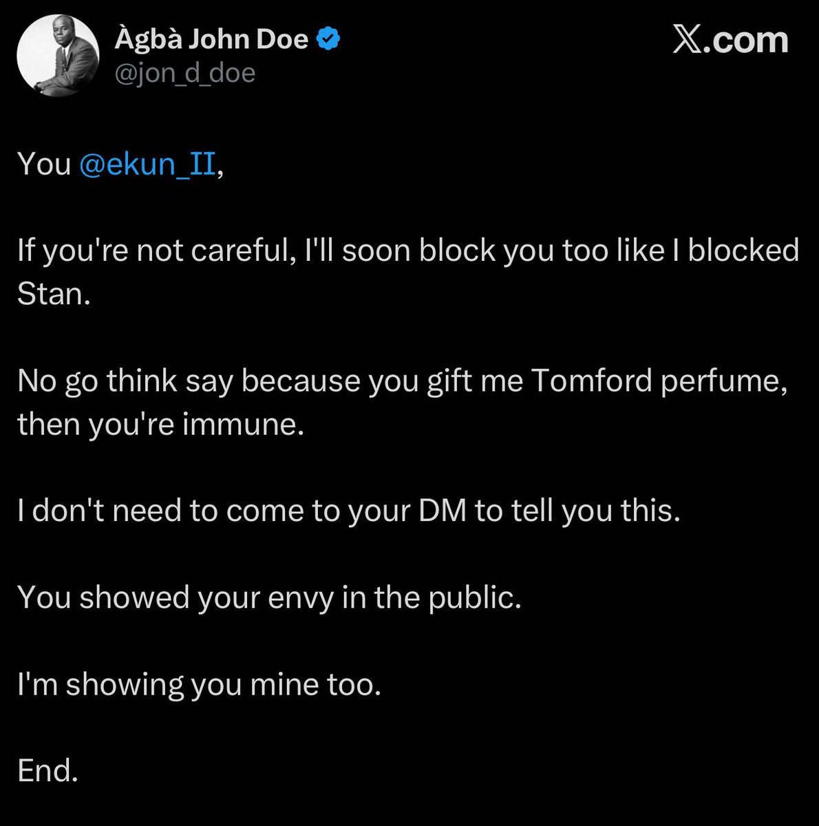 Prestigious tweet media