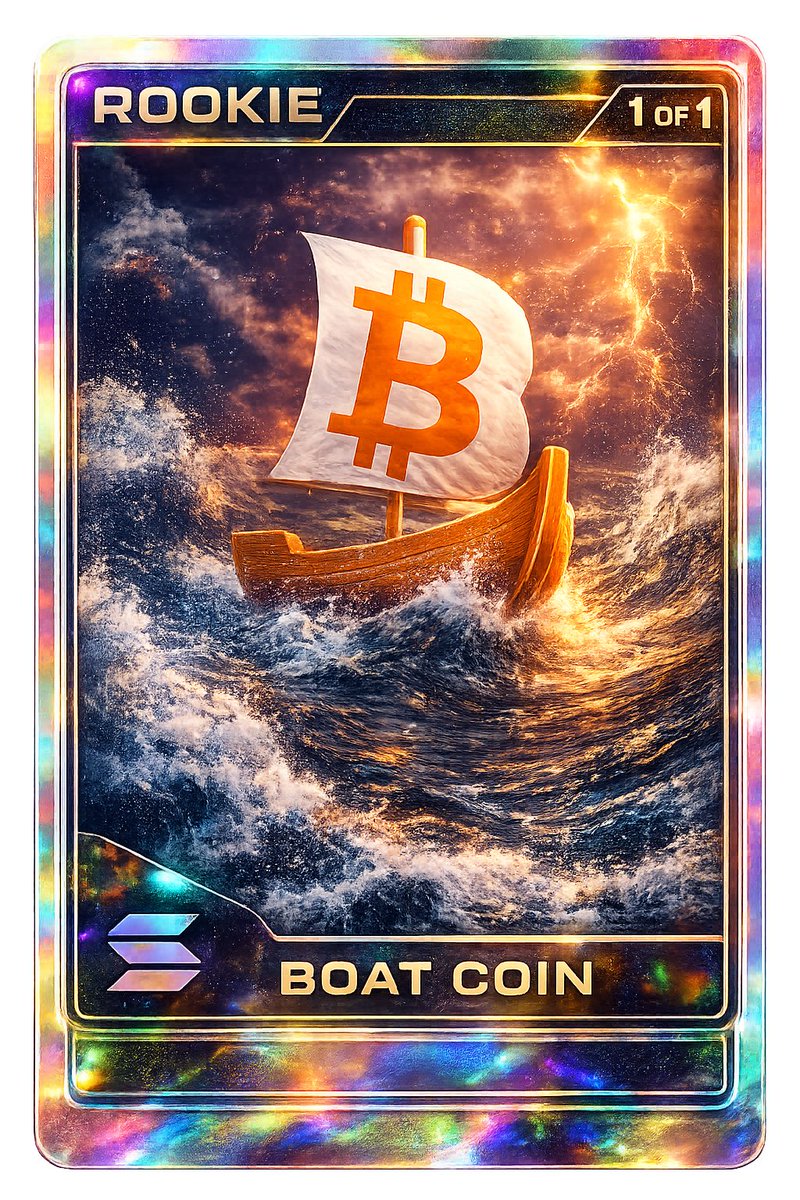DRZAONECTO's tweet photo. $ROOK X $BOAT
HOLD A BAG OF BOTH AND YOU MAY RECEIVE THIS NFT 😉 https://t.co/3u40ZauyP3