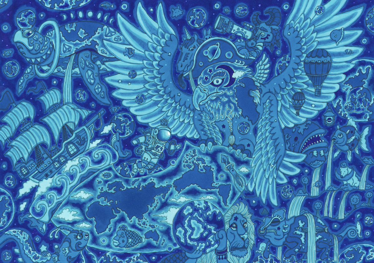 画駱駝柑子 tweet media