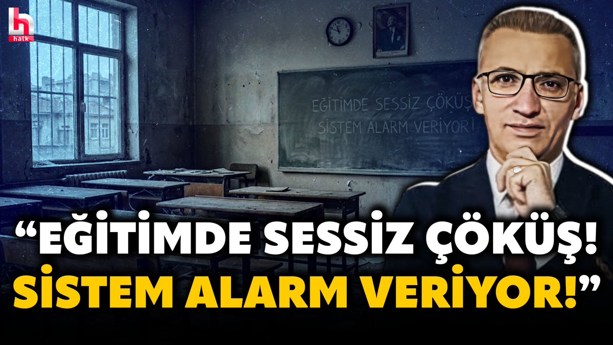 "EĞİTİMDE SESSİZ ÇÖKÜŞ:SİSTEM ALARM VERİYOR,ÖĞRETMEN SAHİPSİZ!"

Şahin Aybek'in(<a href="/sahin_aybek/">Şahin Aybek</a>) "Türkiye Hepimizin Eğitim Hepimizin" programının konuğu Hürriyetçi Eğitim Sen Kocaeli Şube Başkanı Adem Ellialtıoğlu(<a href="/AEllialtioglu/">Adem Ellialtioglu</a>) oldu.

youtu.be/lL_JaDpvTQ0