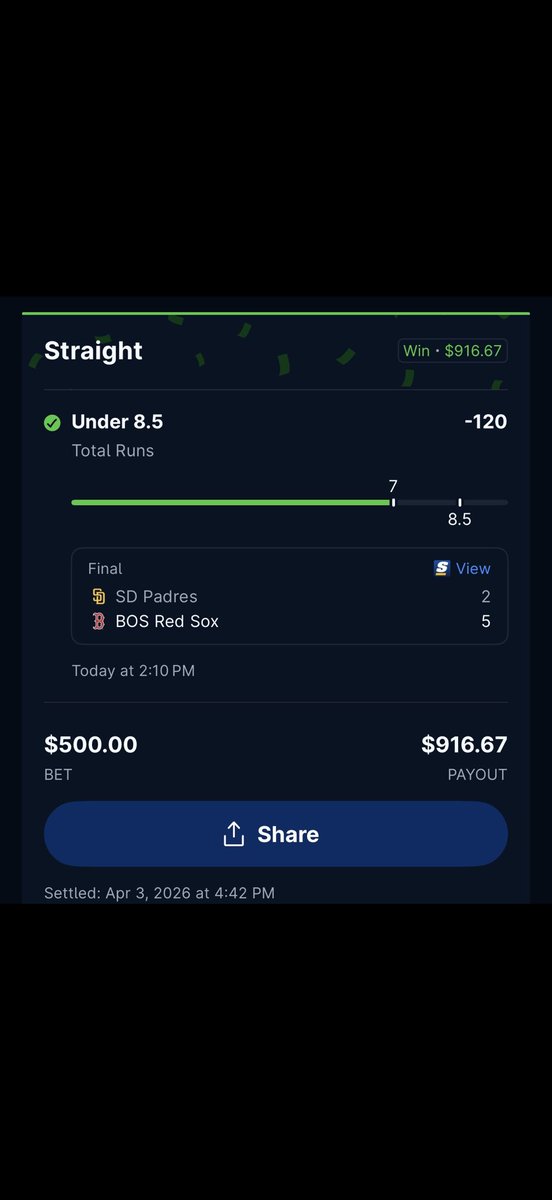 TheChurchBets's tweet photo. ✅1u Straight Bets✅

1500+ Members📈

🚨🚨🚨      💎 💎 💎      🚨🚨🚨
We PROFITED over ‼️80 UNITS‼️ in just the FIRST HALF of the MLB season last year🔥

$100 bettors made over $8,000🚀

MLB is off to a great start again📈

🔒
NFL
NCAAF
NBA 
NCAAB
MLB
NHL
UFC 
Tennis https://t.co/HIlQXCCQZO
