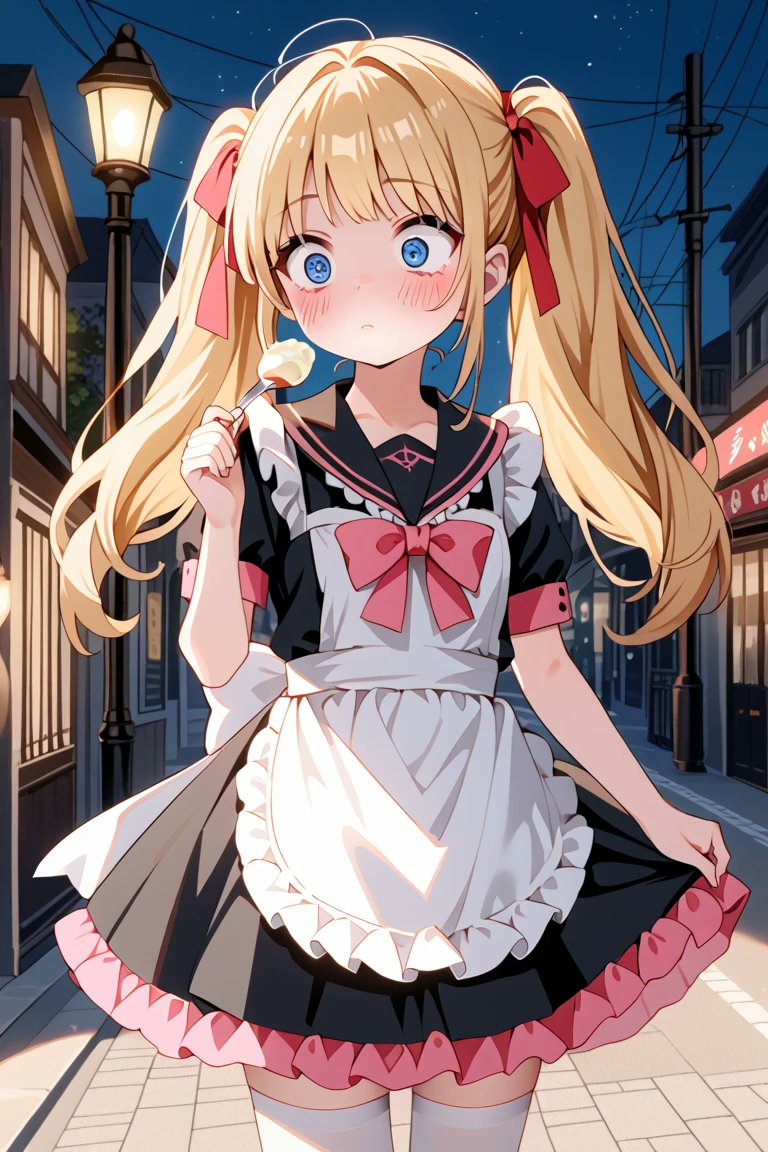 結城 莉奈｜金髪ツインテールJK tweet media