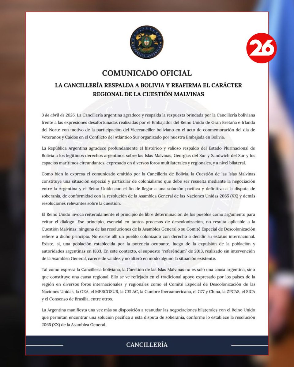 CANAL 26 tweet media