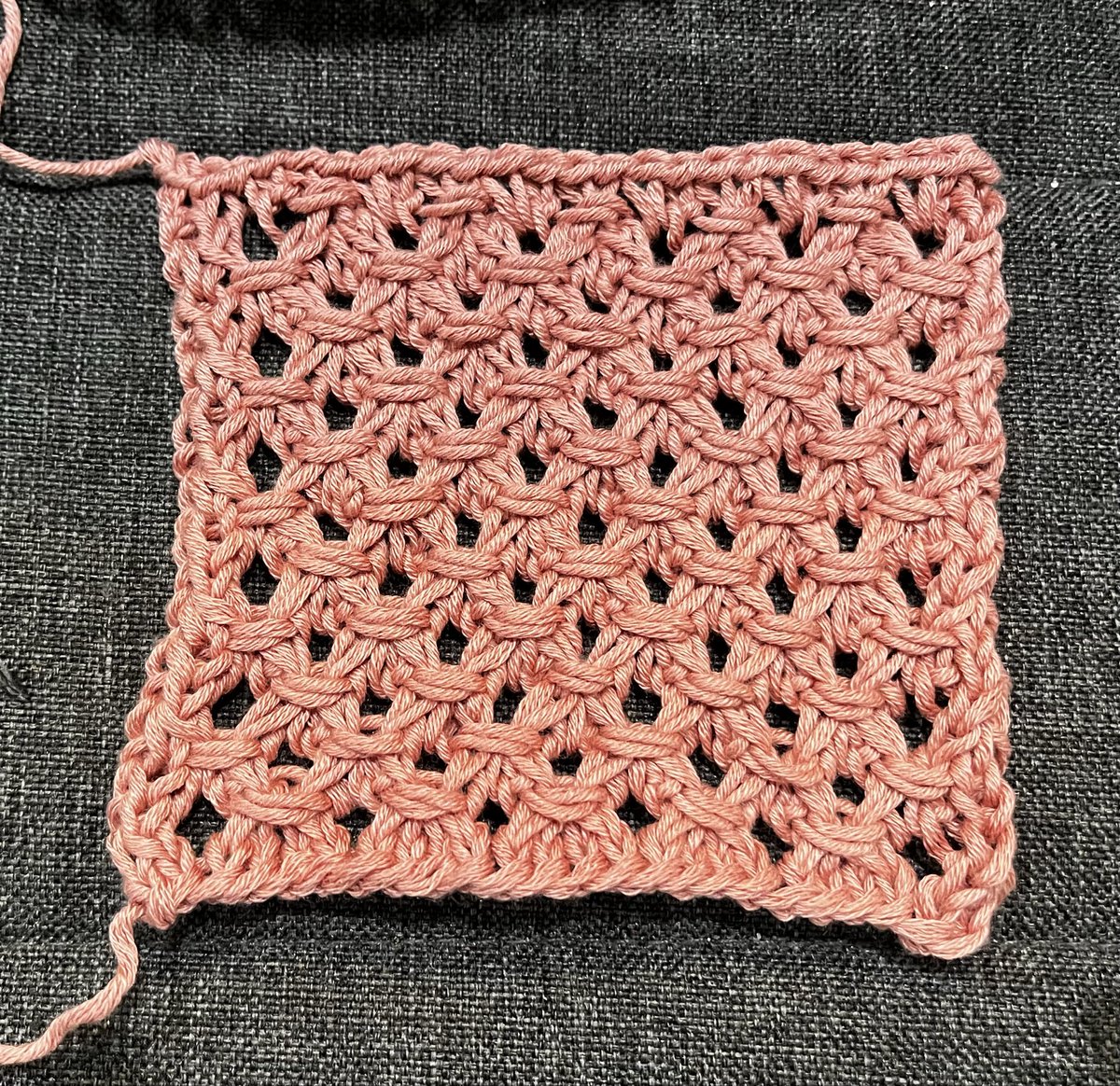 Taking a break from the brioche blanket to start a summer sweater using a cotton bamboo blend yarn. Here is the swatch I worked up. I think this will be pretty. It has a nice drape.