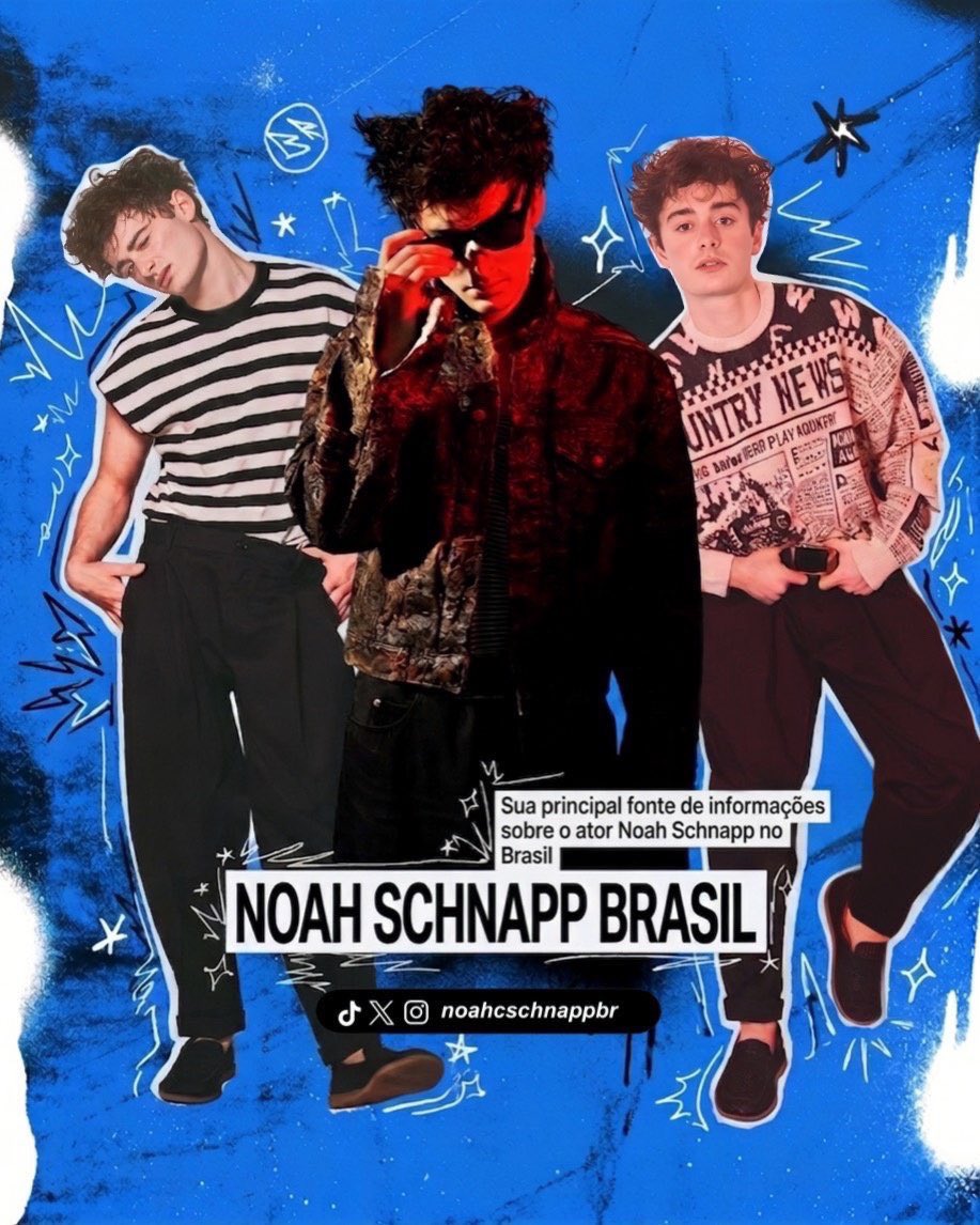 Noah Schnapp Brasil tweet media