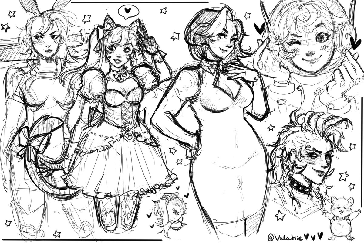 lil ow sketchdump

#overwatch #art