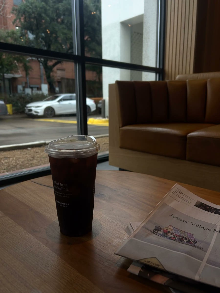 alxcbb's tweet photo. perfect dallas morning for creative flow https://t.co/I1ErQCeNNQ