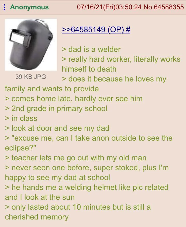 Greentext Poster tweet media