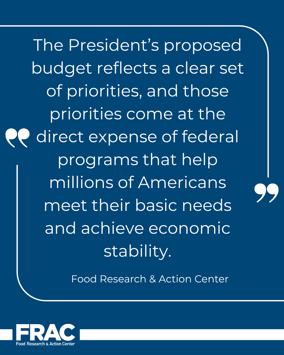 Read FRAC’s analysis of the President’s Budget: frac.org/blog/frac-anal…
