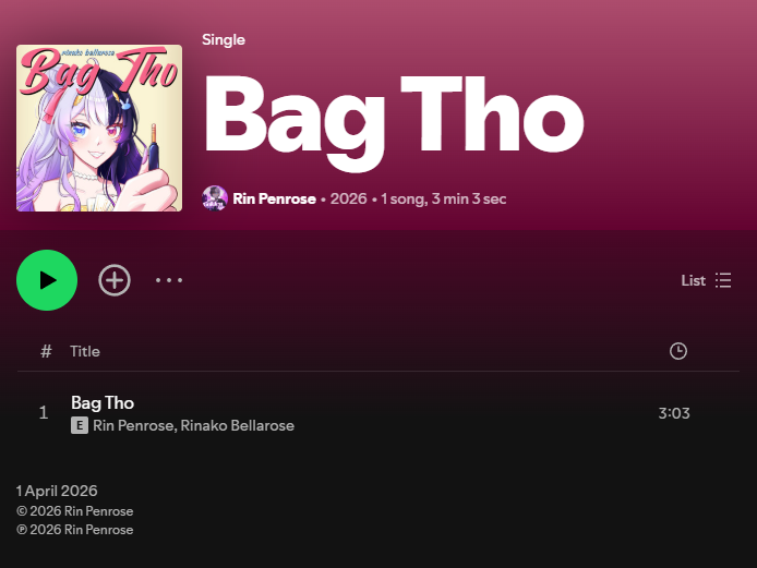 Rin "John VTuber" Penrose 👑 tweet media