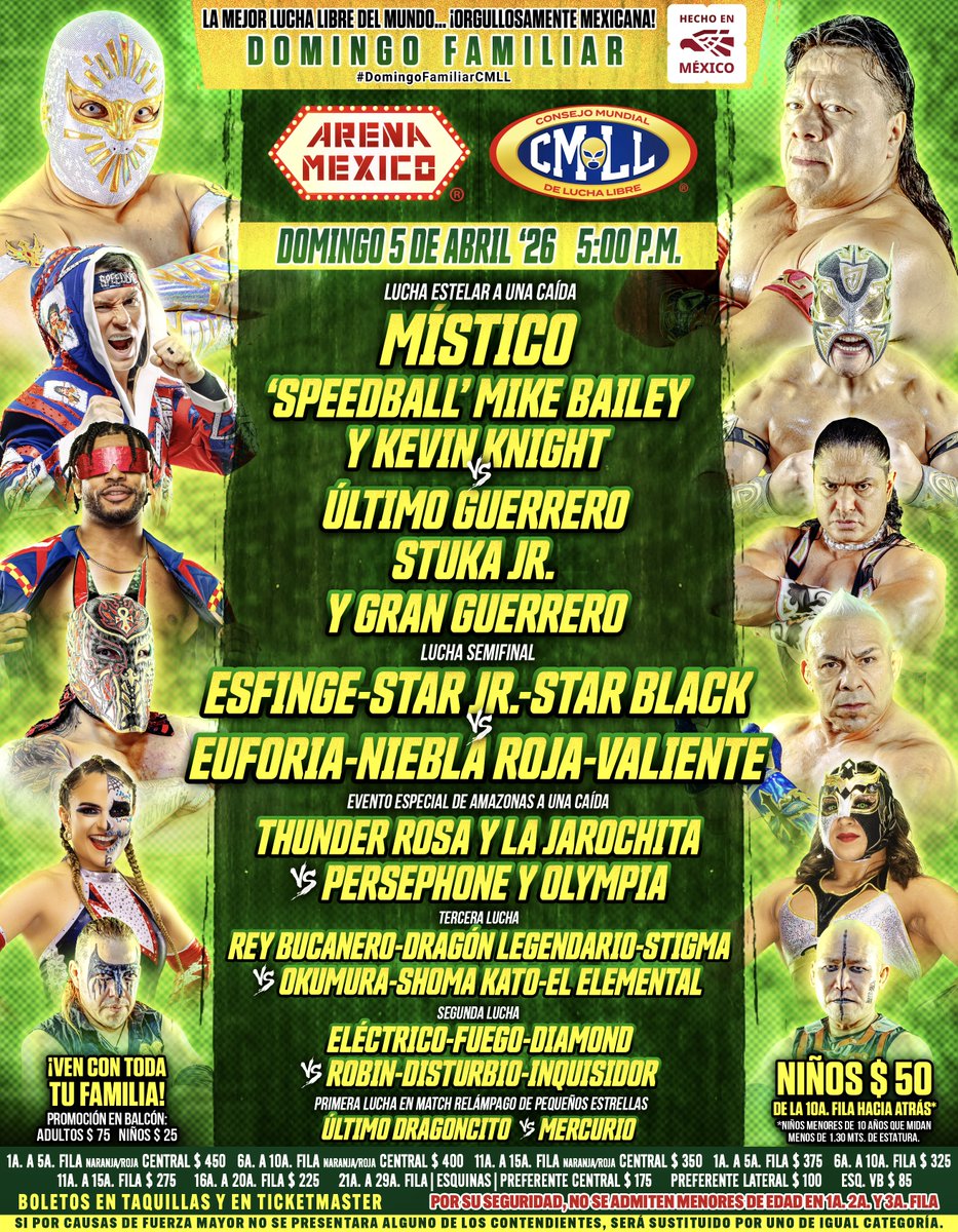 Lucha Libre CMLL tweet media