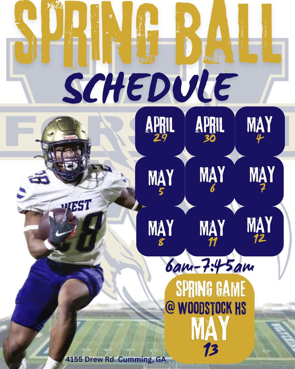 WestForsythFootball tweet media