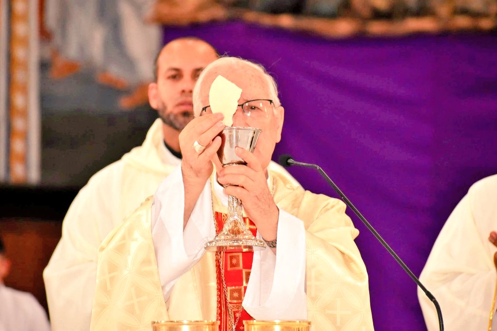Mons. Ángel Garachana Pérez. Obispo Emérito de la Arquidiócesis de San Pedro Sula.