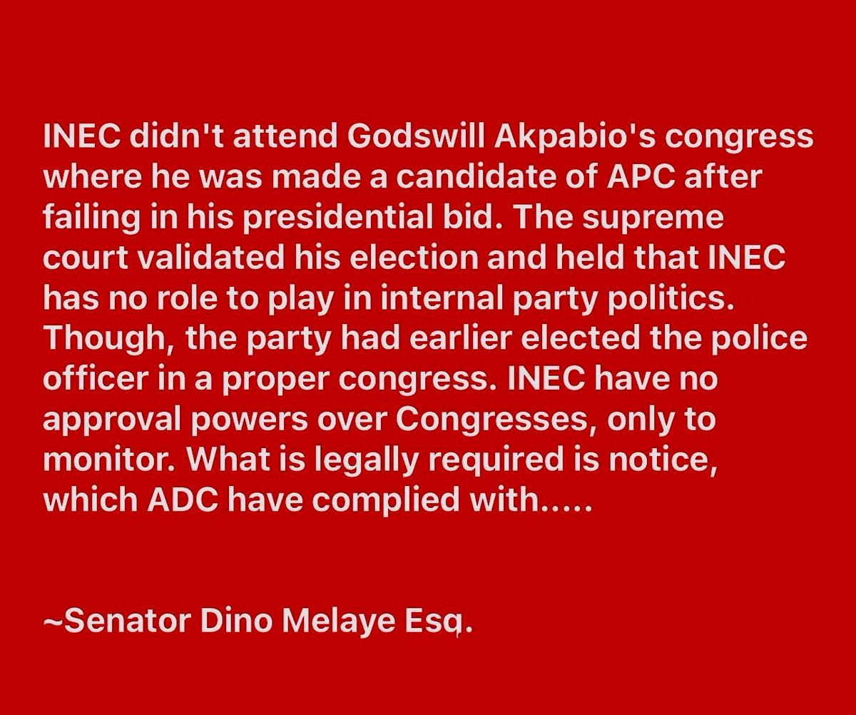 Senator Dino Melaye. (SDM) tweet media