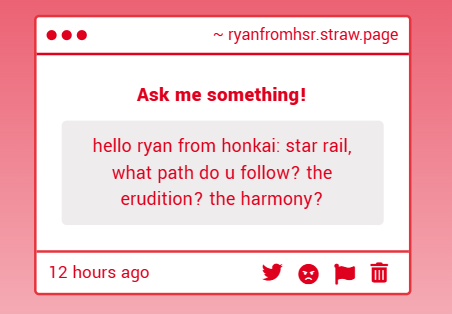 Ryan from Hsr tweet media