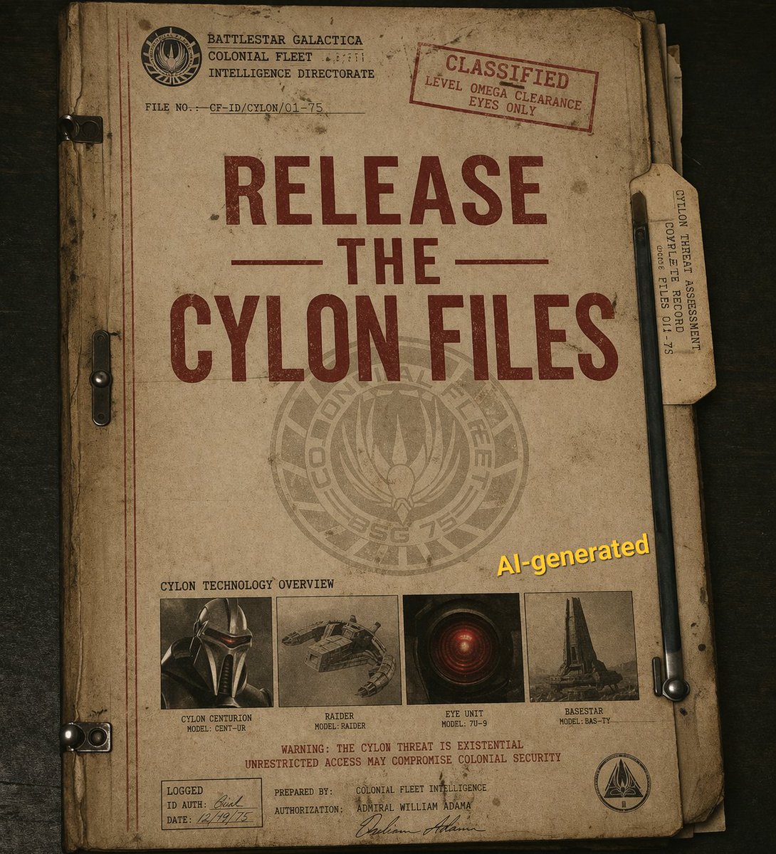 Battlestar Galactica Museum tweet media