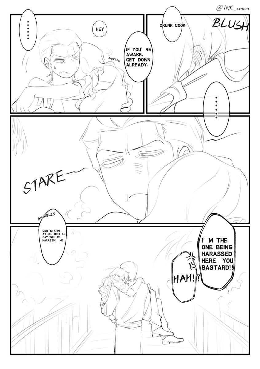 INK_cmcm's tweet photo. #ゾロサン #zosan 两个没羞没躁的家伙 https://t.co/wv4bBFJL4f