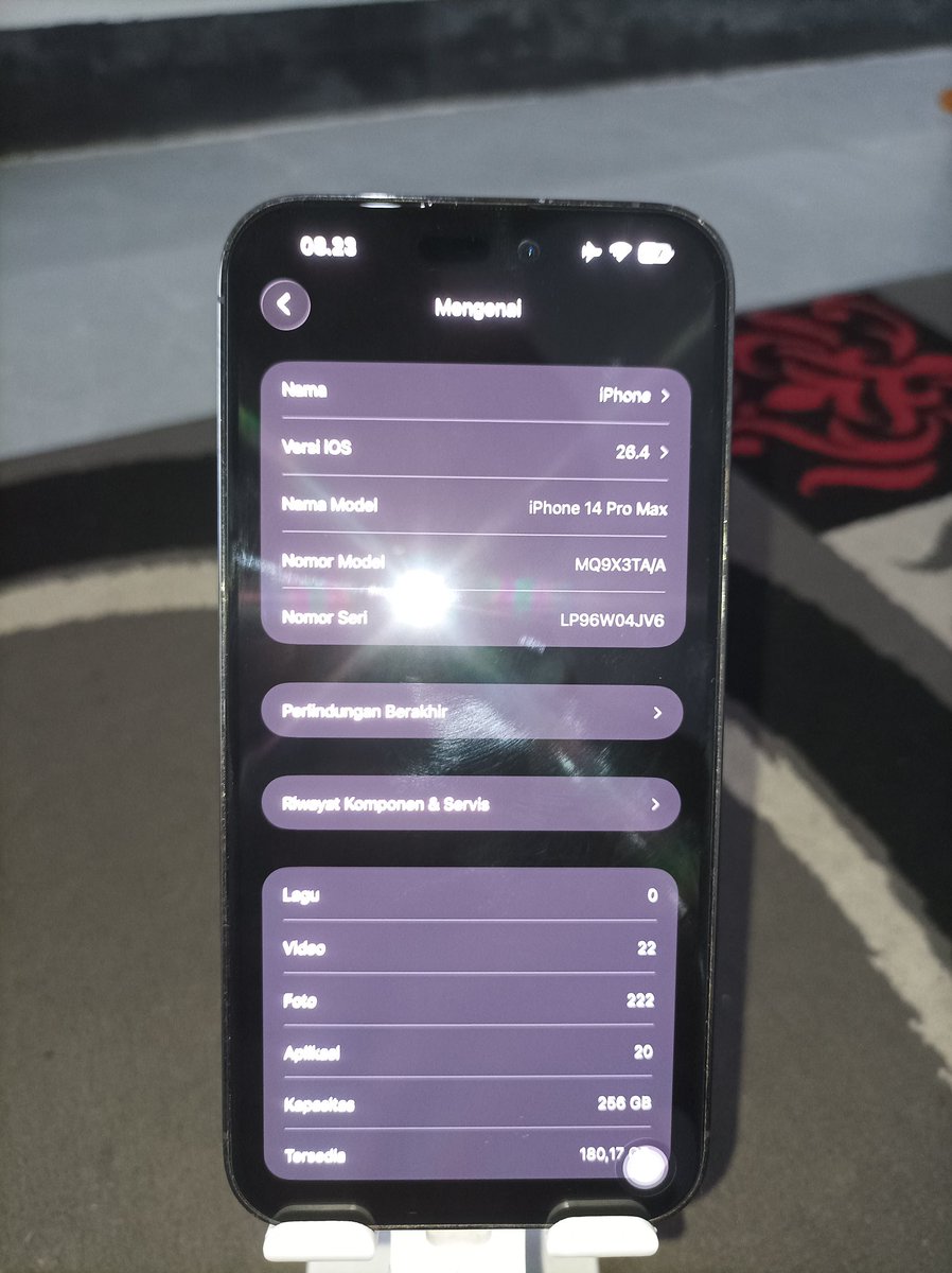 kLyn8_'s tweet photo. WTS iPhone 14 Pro Max 256GB (Bea Cukai) 
📶 Signal: Aman, lancar jaya
🔋 Battery Health: 76% (masih ori)
⚙️ Performa: Masih ngebut, semua fungsi berjalan normal, 3utools hijau semua✅
⚠️Layar ganti
💸10.000k NEGO
📍 Lokasi: Baleendah, deket RS Welas Asih bisa COD 
#zonauangㅤ https://t.co/84DNClAaYW