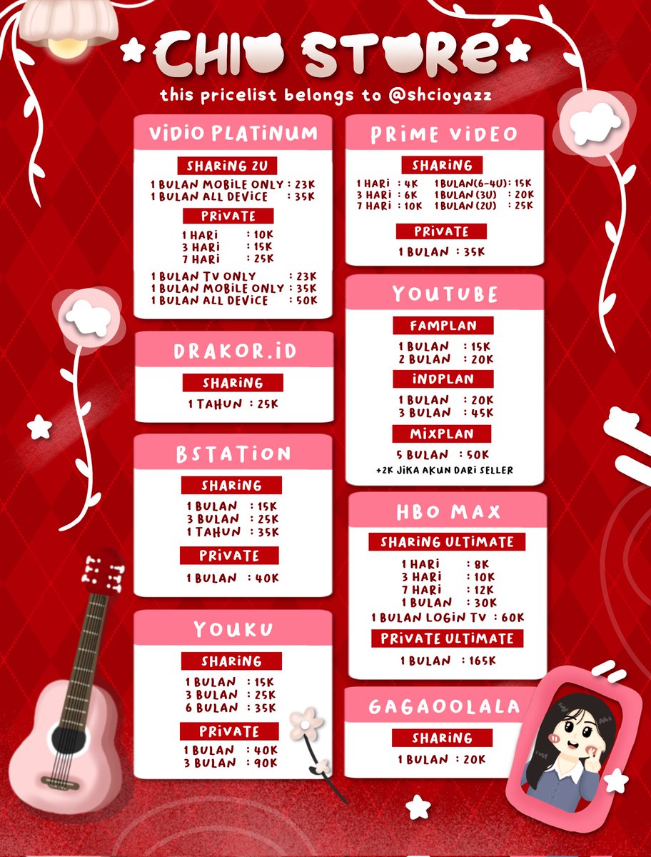 ◌ chio store | promosi tweet media