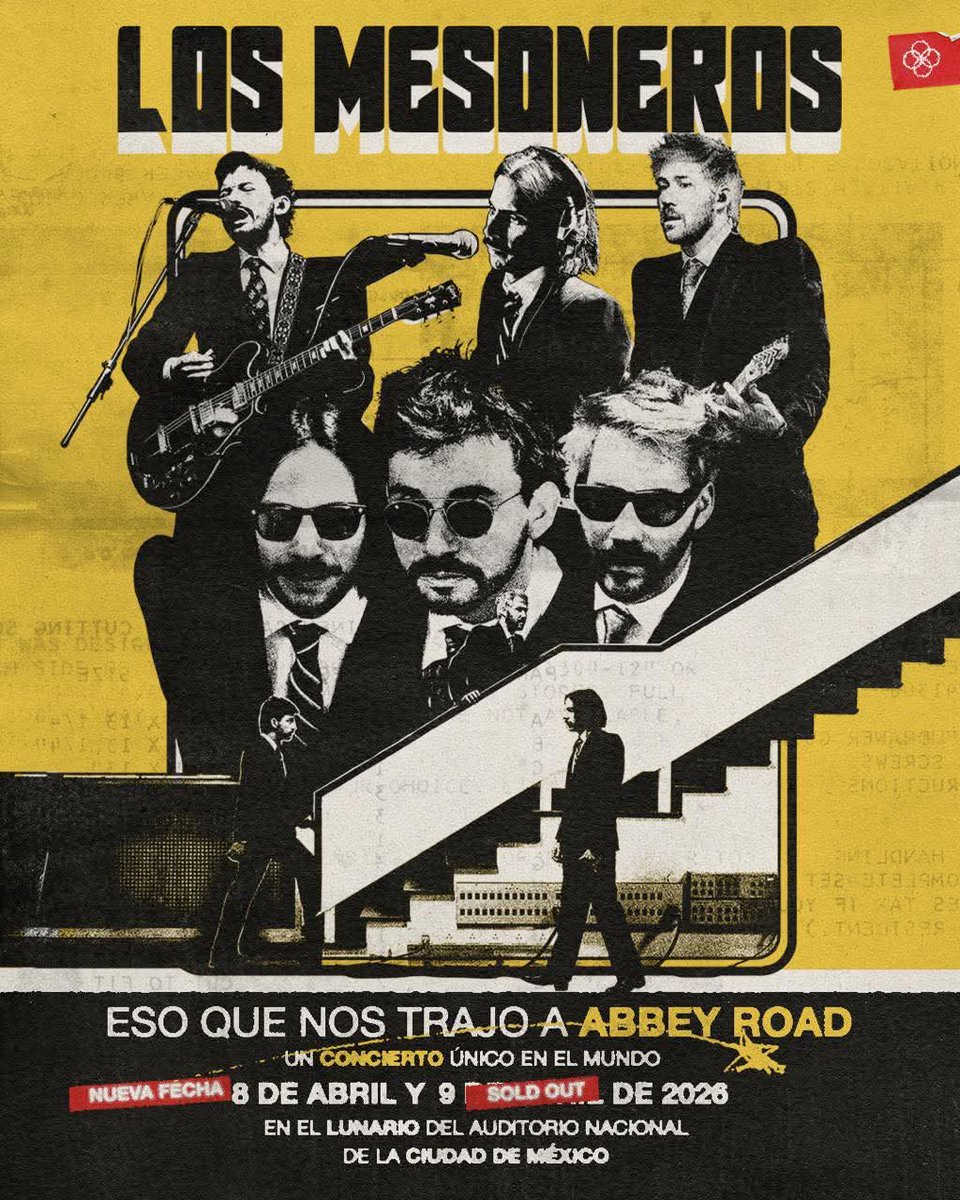 Indiecosoficial's tweet photo. @LOSMESONEROS tendrá dos noches íntimas con sus fans en el @LunarioMx los dias 8 y 9 de abril.

¿Qué canciones no pueden faltar en esas noches? 

#losmesoneros #mesoneros #lunario #ocesa #musica https://t.co/IcBemGd1MK