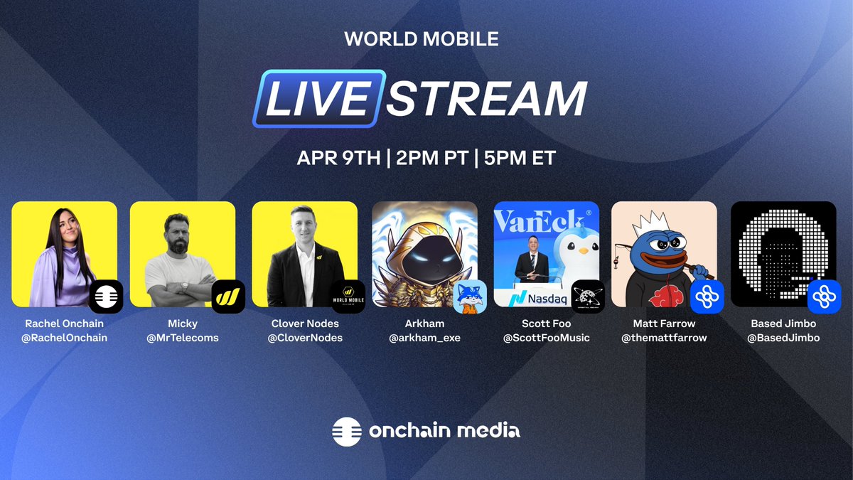 Onchain Media tweet media