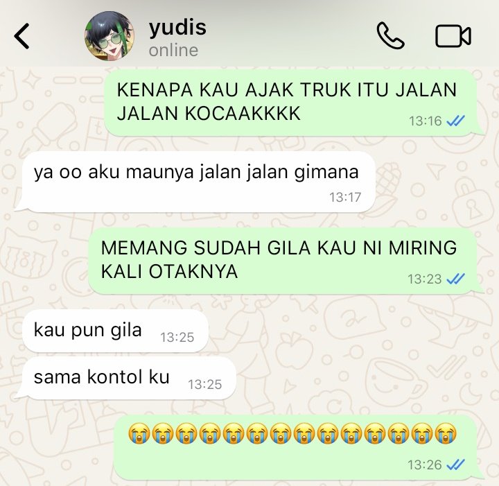 aveeryiou's tweet image. #NoteSun onetweet au🔞

🎵 kalo jadi sopir truk: