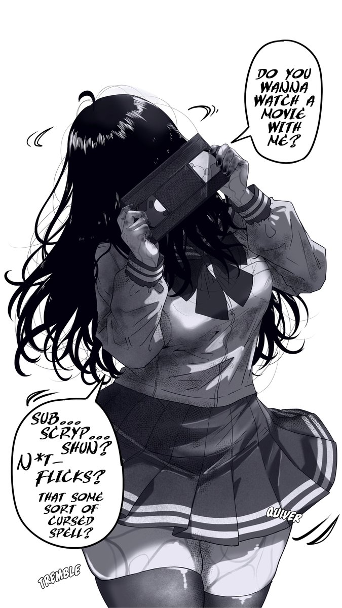 If Sadako was a highschool girl ② by <a href="/momototaro0913/">もモ太郎。🍑</a>