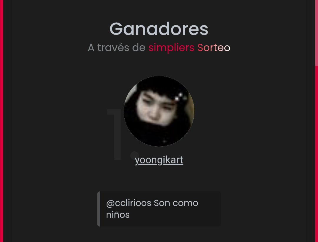ccliriooosresp's tweet photo. the⠀⠀w͜i𐓣ner is:⠀⠀⁺

 ͏ ͏ ͏ ͏ ͏ ͏ ͏ ͏ ͏ ͏ ͏ ͏ ͏ ͏ ͏ ͏ ͏ ͏ ͏ ͏ ͏ ͏ ͏ ͏ ͏ ͏ ͏  ͏ ͏ ͏ ͏ ͏ ͏ ͏@yoongikart    ﹗

puedes comentar gp o esperar a ver si acumulas más rbx 🐈‍⬛🤍 https://t.co/SuBC11c5g8