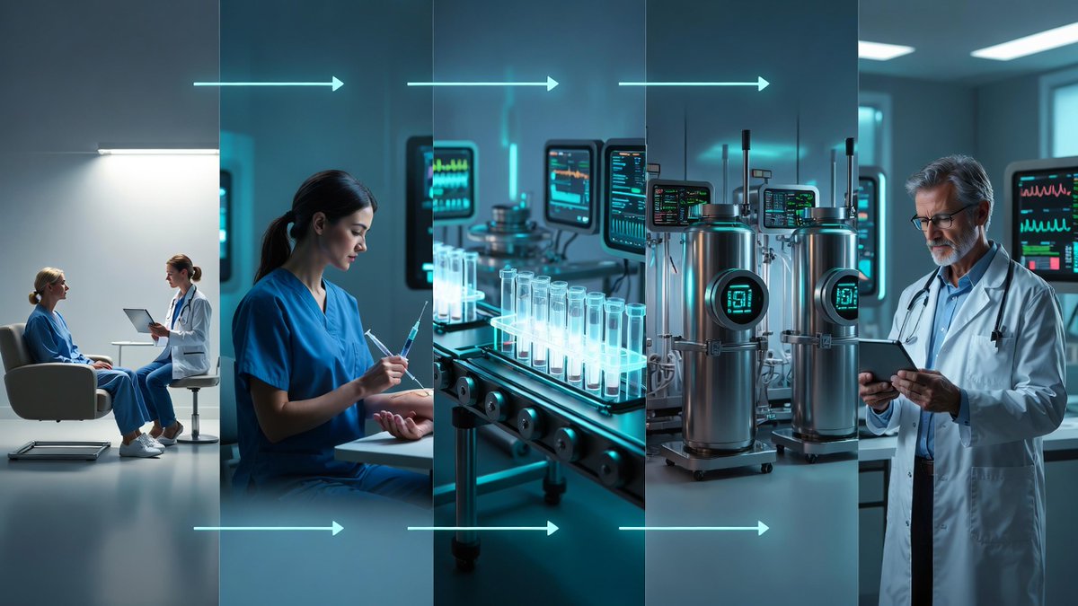 mi_cells's tweet photo. From private consultation to clinical collection, advanced processing with cryptographic traceability, and secure long-term cryogenic storage - every step at #MiCells is designed for absolute safety and continuity.
When you need it, we deploy it. Institutional-grade stewardship, personalised for you.