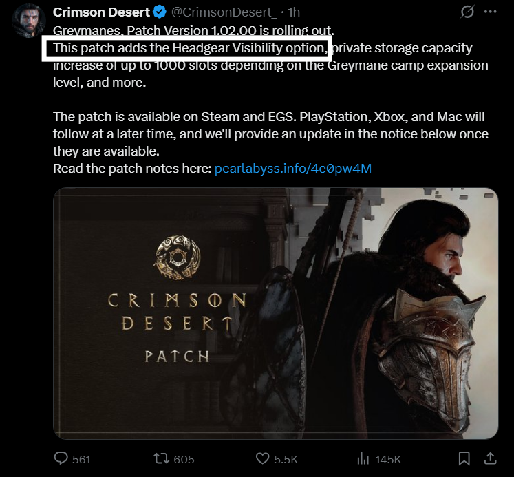 The Hidden One tweet media