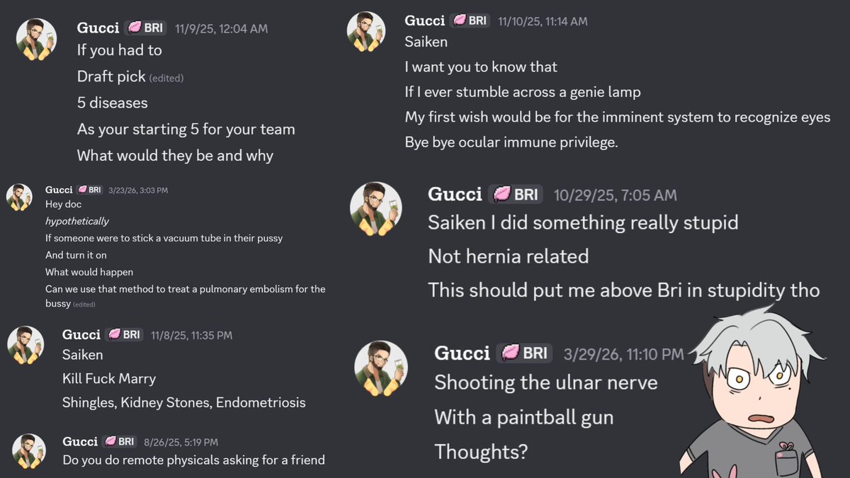 saiken, M.D. 💜🩺 doctor irl & vtuber tweet media