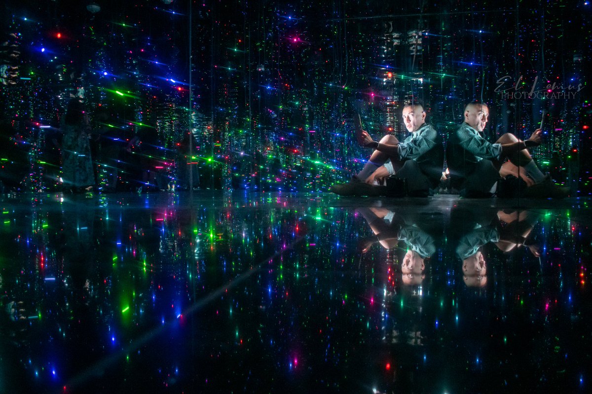 #Photography #Night #Lights #Yayoikusama #Phoenix #Art #Night #Stars #Travel #traveler #Inspiration #Men #Man #Mirror #Infinite #Ellemus #Ellemusphotography #Museum #Arizona #AZ #Architecture #Design #Phx #Color #Colorful #Model #NotAI #Luz #Hope #MentalHealth  #Photooftheday
