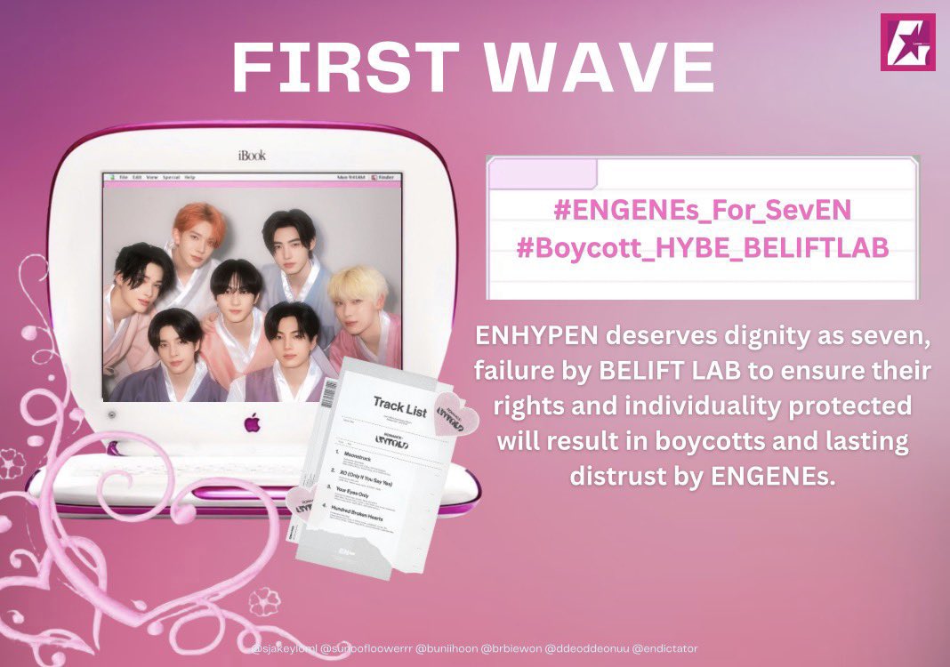 blythe ⋆𐙚 ̊. ENHYPEN IS 7 tweet media