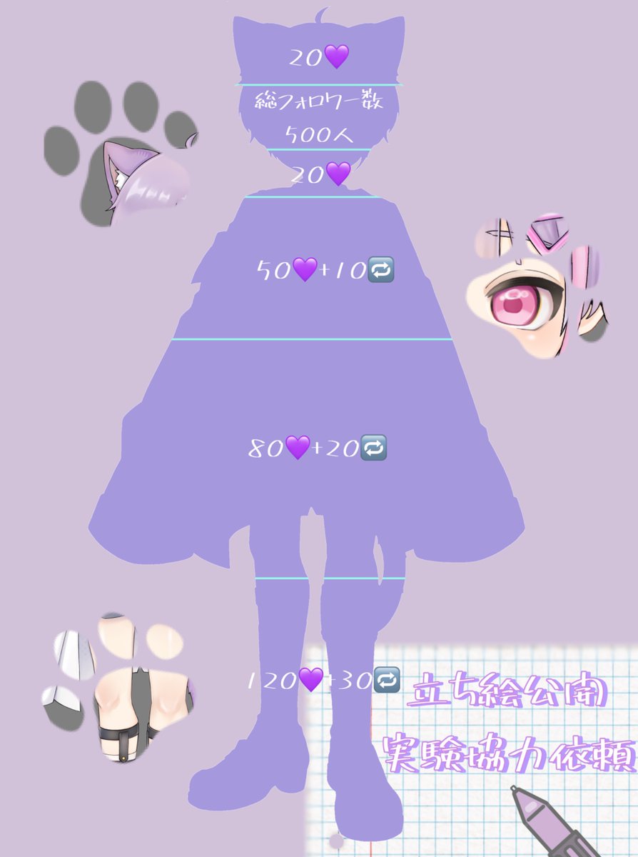 爬揚爽太郎🐾🥼立ち絵公開実験中 tweet media