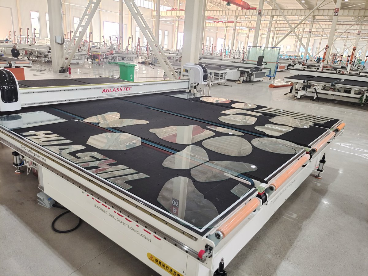 CNCGlassCutter's tweet image. Custom Glass Cutting: Any Shape, Perfect Precision 🦋

Our glass cutting machine cuts any custom shape—butterflies, irregular curves, unique designs—with flawless accuracy.
#GlassCutting #CNC #GlassMachine #Huashili #AGLASSTEC