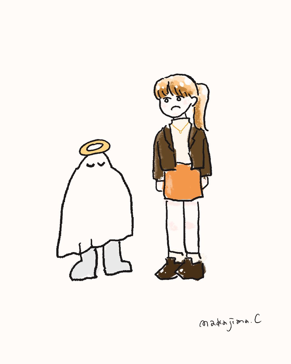 ポニテ少女とおばけ