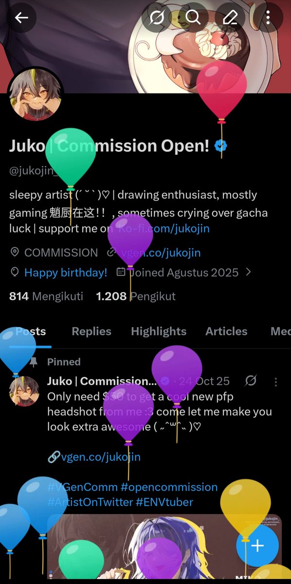 Juko | Commission Open! tweet media