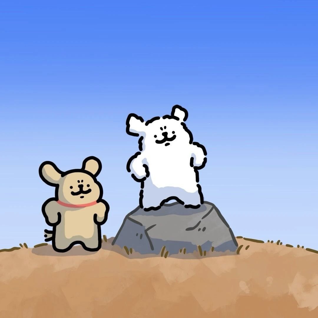 今天奶牛死了没#线条小狗版 tweet media