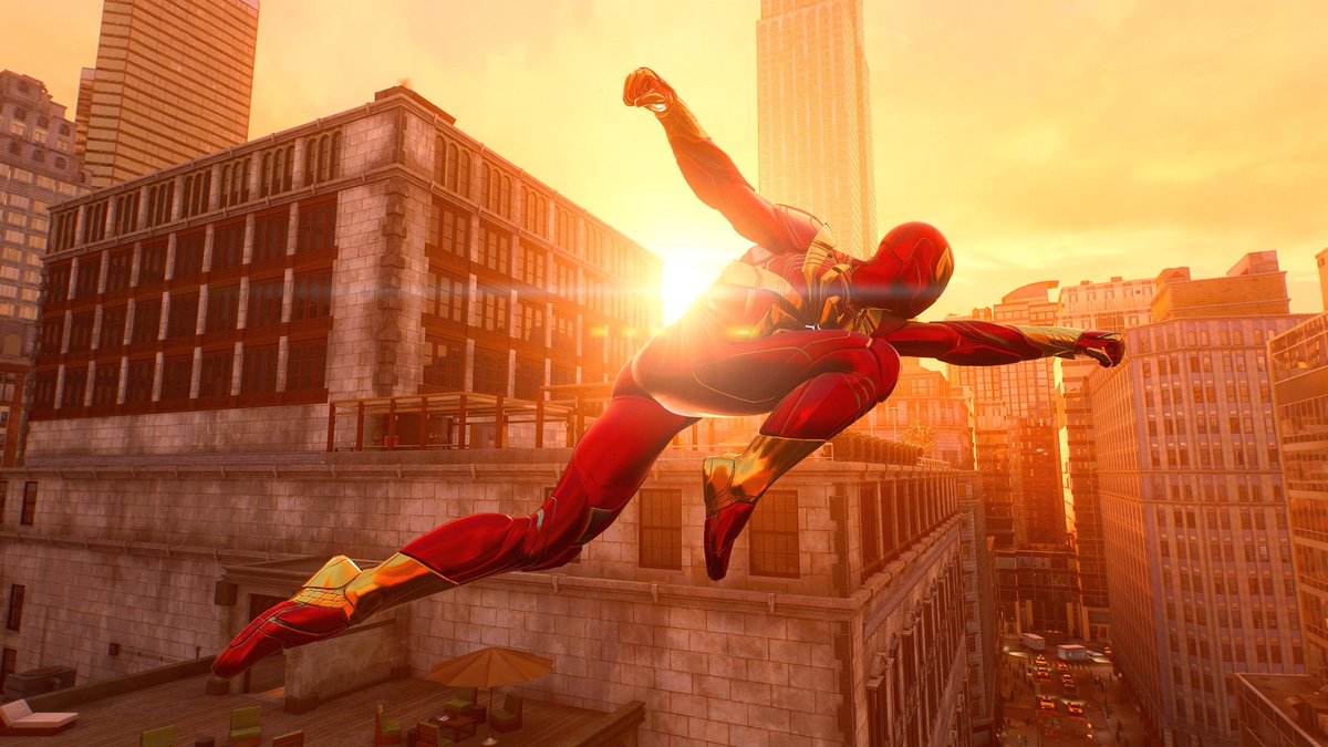 Gotta love the photo mode on #Spiderman2 #Ps5