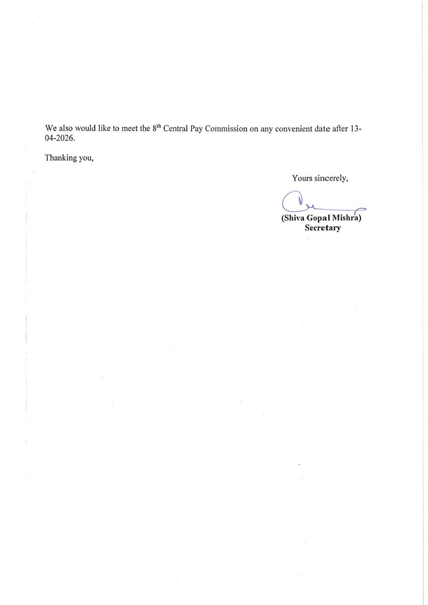 8th Pay Commission tweet media