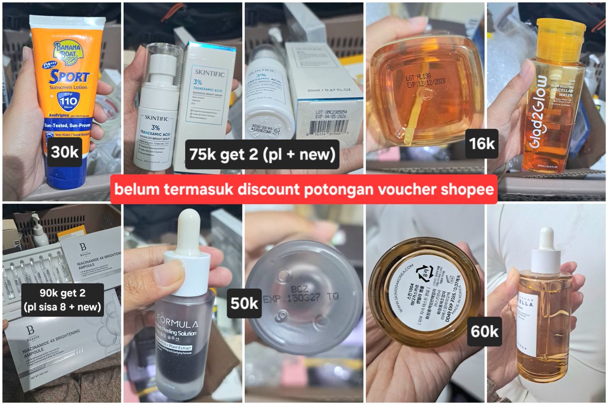 Vey🌷 chat oren aja, wts skincare murce tweet media